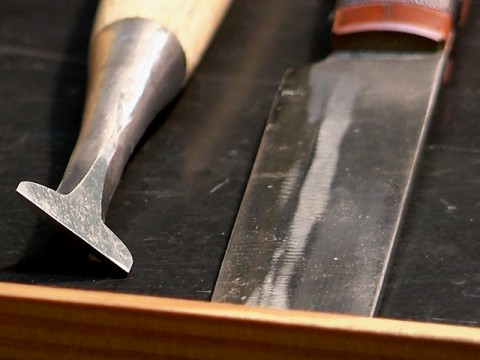 worn-down chisel