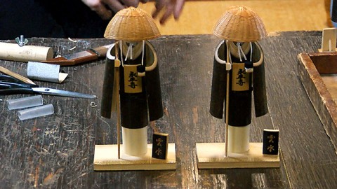 bamboo dolls of Eiheiji's monk