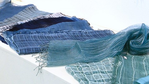 various indigo-dyeing