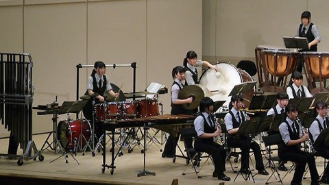 percussion section did excellent