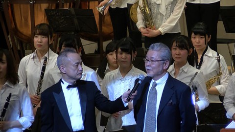 The composer of the Safeguards of the Sea and Mr. Kaoru Ueda