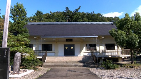 Shuho-kan hall at Fukui Gokoku-jinja Shrine