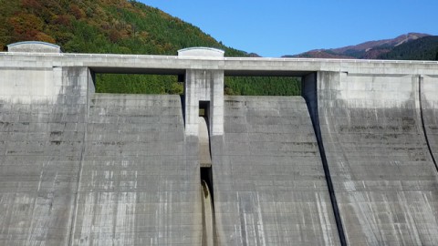 Jodojigawa Dam The crest gate