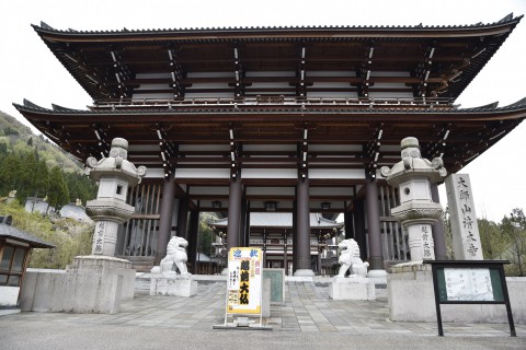 temple in Katsuyama, their next destination