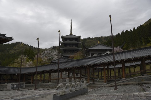 清大寺の五重塔