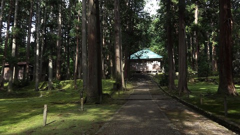 平泉寺拝殿