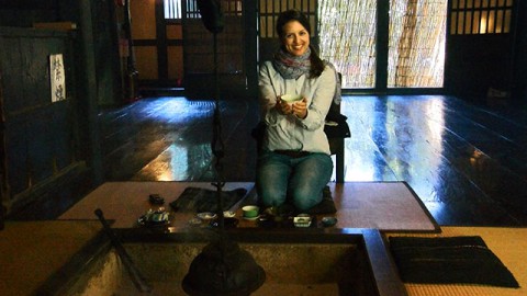 Tea and Sobagaki by Irori 