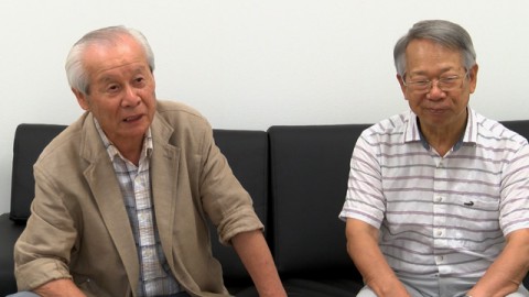 福井会長と吉岡副会長