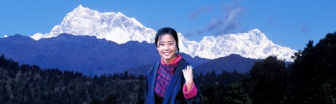Sonam Choki from Bhutan, when she was 14 years old