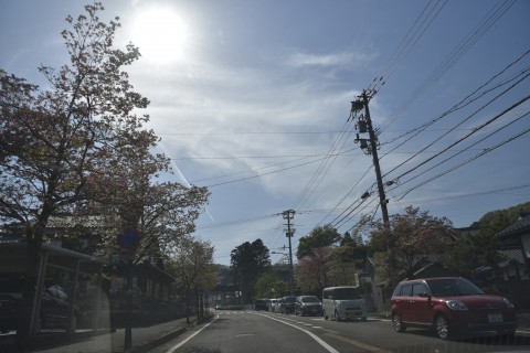 street in Sabae City in Fukui Prefecture
