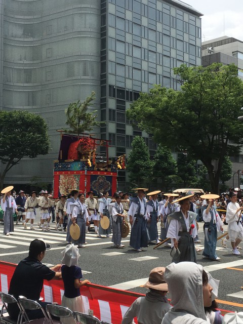 saki matsuri means early festival, the photo was taken July 17th, 2017  