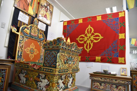 the chair of the king of Bhutan