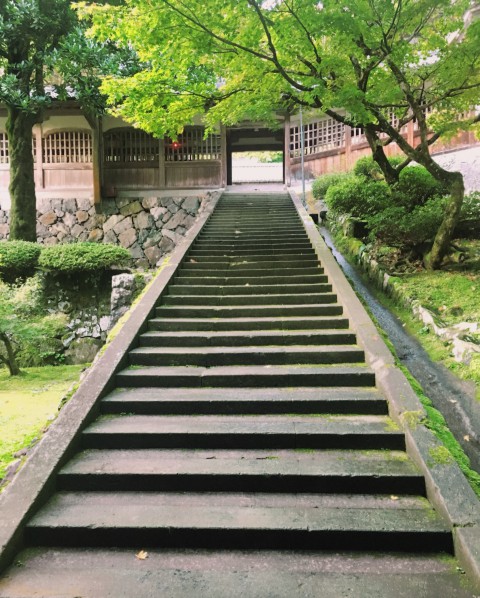 永平寺階段　のぼり