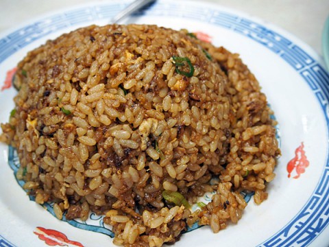 the fried rice at Shinpuku-saikan