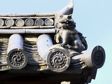 福勝寺の獅子の留蓋